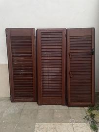 Finestra, porta e persiana in alluminio