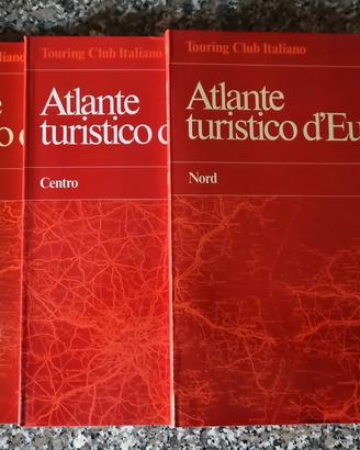 Atlante turistico d'Europa Touring Club Ital. 3vol