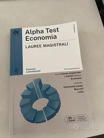 Alpha Test Lauree Magistrali Economia
