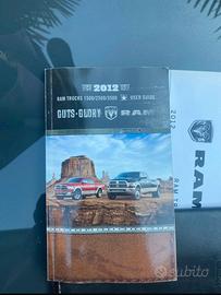 Libretto uso e manutenzione Dodge Ram 1500 2012