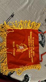 Raro Gagliardetto/ vympel URSS- vintage anni 60
