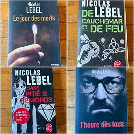 Set 4 libri Nicolas Leber serie Capitaine Mehrlich