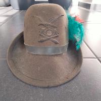 Cappello da Alpino berretto no WW2 Regio esercito