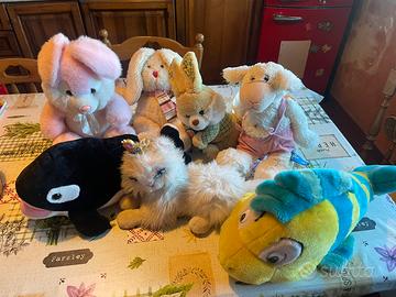 Peluches vari