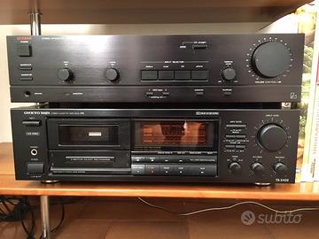 Amplificatore Luxman lv111 + Onkyo Integra