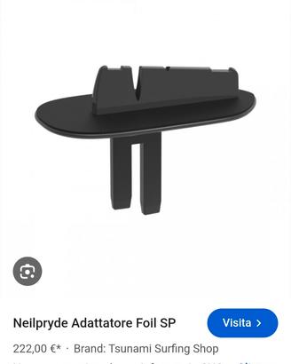 Adattatore foil wingfoil o windsurf foil