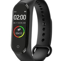 Cardiofrequenzimetro Fitness Tracker Orologio Red