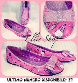 Ballerine scarpe donna IRON FIST teschi