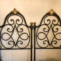 Letti antichi in ferro battuto