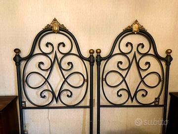 Letti antichi in ferro battuto