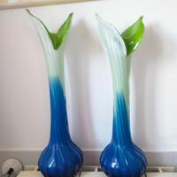 2 vasi Vintage vetro di Murano