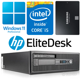 PC HP Win 11 Pro, i5 (3.30GHz), RAM 8G, SSD 250GB