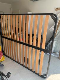 Rete doghe in faggio 160x190