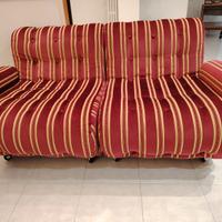 Poltrone imbottite vintage da collezione