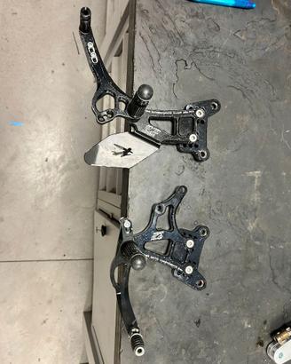 pedane walter moto kawasaki zx6r 09/16