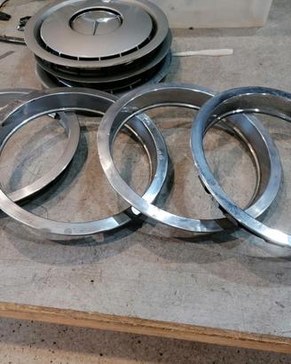 Anelli cromati per cerchi da 15``