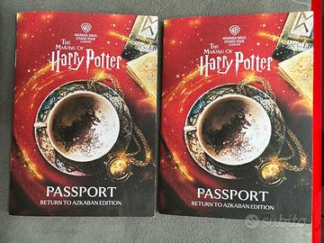 Harry Potter Warner Bros Studio Passport Azkaban