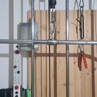 Barre Lat/Row/Triceps/Curl della Domyos Decathlon