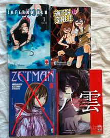 Manga assortiti lotto misto 3 libri shojo