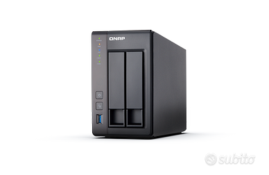 NAS QNAP TS-251+ 4GB ram + dischi (2TB + 2TB)