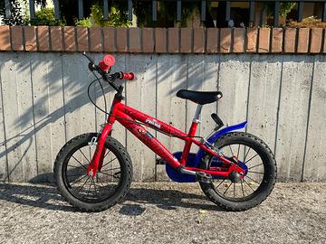 Bicicletta Bambino 14 pollici Spiderman, Età 4/6