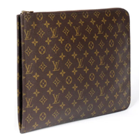 LOUIS VUITTON - Portadocumenti in Tela Monogram