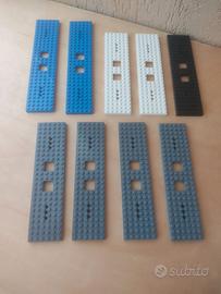 LEGO TRENO 9 BASI VAGONI COME DA FOTO