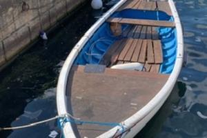 Barca (lancia) in legno 6 mt (volendo posto barca)