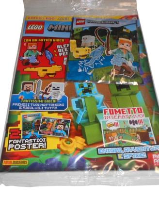 Lego MINECRAFT n°3  Maggio  2022 + LANCIA TNT