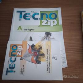 Libro scuola prima media di disegno tecnico
