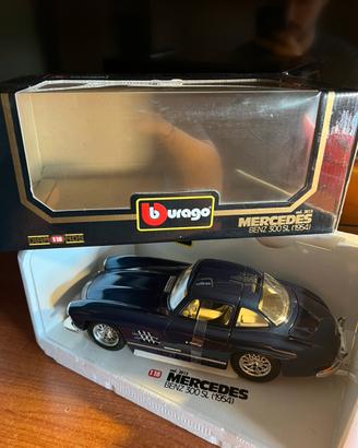 MERCEDES 300 SL 1954 BURAGO 1/18 SANS BOITE