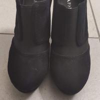 Caffè Noir tronchetto in camoscio 36