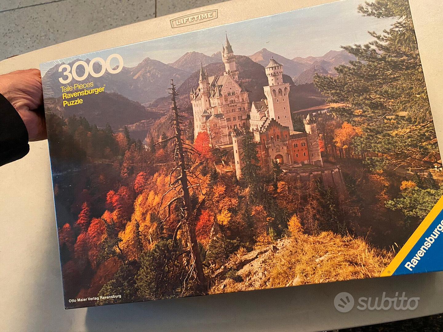 ravensburger puzzle 3000 pz - castello di neuschwanstein in