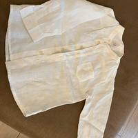 Camicia lino bambino Il gufo 3 anni