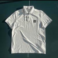Stone Island polo white