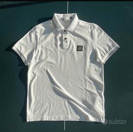 Stone Island polo white