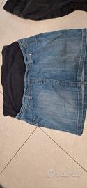 pantaloni corti e gonna premamam 