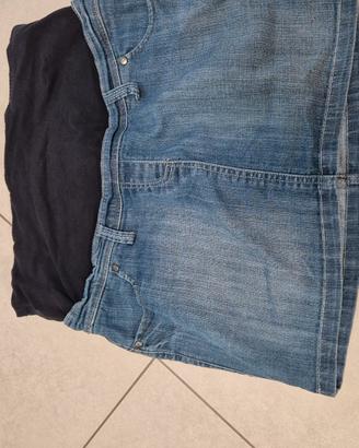 pantaloni corti e gonna premamam 