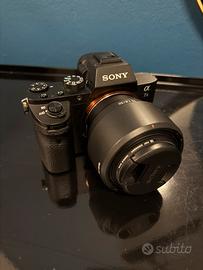Sony Alpha 7 ii obbiettivo 50 mm