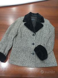 giacca lana tweed