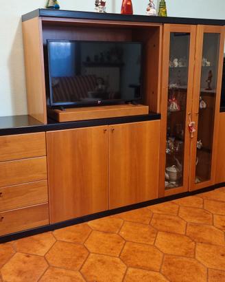 Credenza e scarpiera, piu specchio