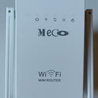 Wifi repeater MeCo mini Router con WPS e Ethernet