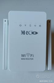 Wifi repeater MeCo mini Router con WPS e Ethernet