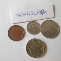 4 monete inglesi