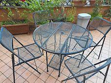 Tavolo ferro battuto + 4 sedie