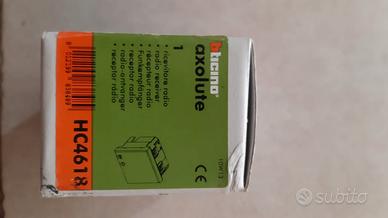 ricevitore radio incasso bticino axolute