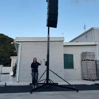 TOWER LIFT - ELEVATORE AMERICANA IMPIANTO AUDIO