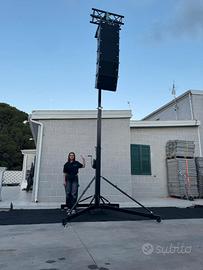 TOWER LIFT - ELEVATORE AMERICANA IMPIANTO AUDIO