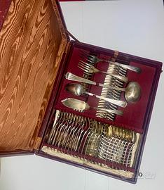 Servizio posate in alpacca Krone