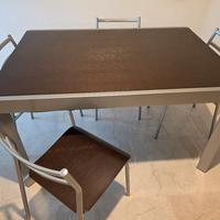 Tavolo Calligaris Allungabile (130x90) + 4 sedie